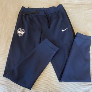 Nike Navy Blue Joggers with White Logo